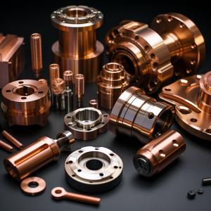 Quality Micro Machining CNC Copper Parts , CNC Turning Machining Parts OEM wholesale