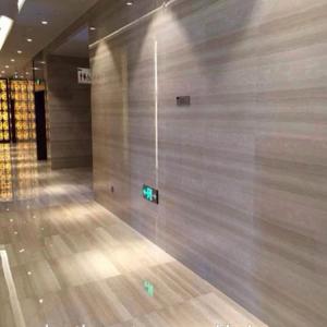 Quality 2018 Wholesale low price wood grain glazed sunny grey marble wholesale