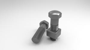 Quality Dia 9 Dozer Track Pad Bolts D4 4K7038 0.091kg Thread 18-UNF wholesale