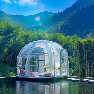 Quality Height 2.7m Clear Bubble Tents Luxury Flame Retardant Clear Dome House wholesale