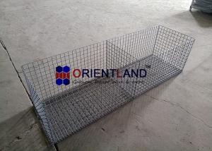 Quality Pvc Painted Gray Color Versatile Welded Gabion Baskets For Garden Decoration wholesale