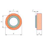 7SBU16C 96*62*40*28mm AC Clutch Coil For Audi Volkswagen