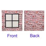 Custom Sublimation Lovers Linen Pillow Case For Sublimation Heat Transfer Photo