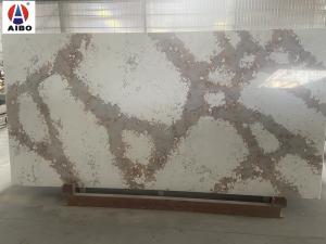Quality Anti Penetration Nature Marble Look Quartz Stone Kitchen Countertop Material wholesale