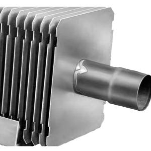 Quality DELOK Heat Exchanger Spare Parts Elliptical Fin Tube wholesale