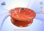 Volute Lined Sand Gravel Slurry Pump Parts With Large Passage Impeller