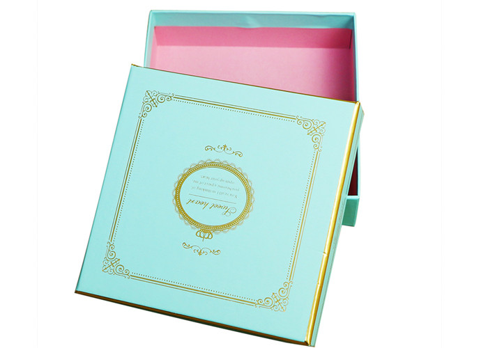 4C Color Offset Printing 200gsm Cardboard Gift Boxes With Lids