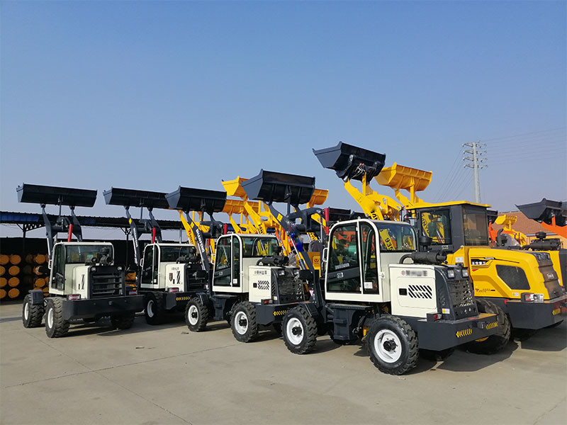 Best price grapple loader for grass and log wood grapple wheel loader for sale