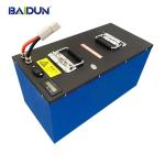 Powder Coated Steel 48V Lithium Battery 4S1P Lithium Battery Pack