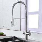 Brushed Nickel Single Lever Sink Faucet