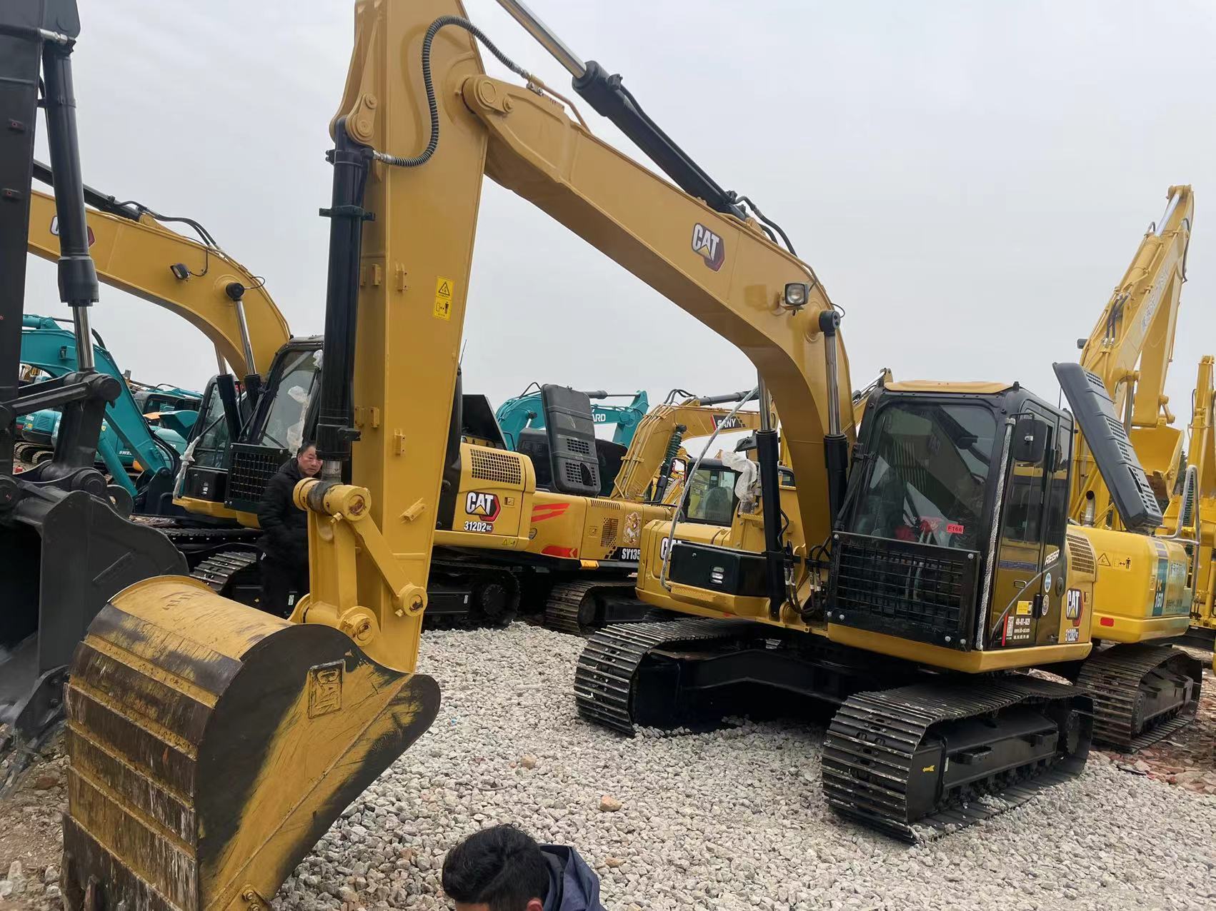Caterpillar excav CAT 312D second hand digger used machinery 12ton machine excav used cat 312D