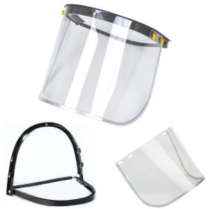 Quality Oil Splash Transparent PET Anti Fog Visor Face Shield wholesale