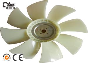 Quality White 4BG1T Radiator Cooling Fan Blade For Excavator Accessories wholesale