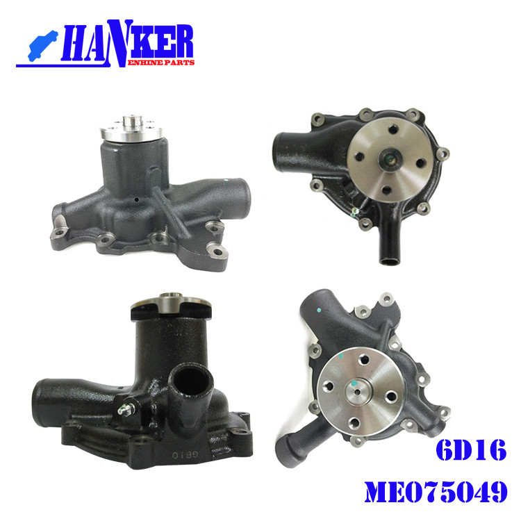 Peg-Top Shape Diesel Parts 6D16 Engine Water Pump ME075049 Mitsubishi