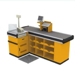 Quality Metal Countertops Supermarket Checkout Counter Corrosion Protection wholesale