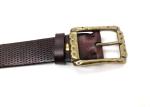 Heavy Duty 4.0cm Mens Causal Leather Belt Adjustable Length