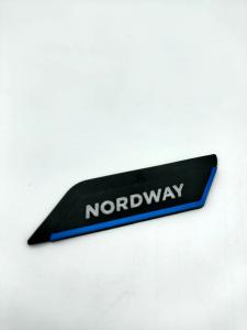 Quality Viscose Eco Friendly Logo Stickers , Nordway Pvc Adhesive Sticker wholesale