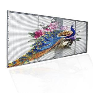 Quality Transparent 5500cd/m2 1R1G1B P3.91 LED Advertising Display wholesale
