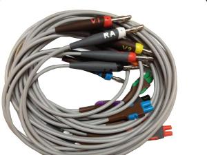 Quality Safety GE CAM ECG Lead Cable 10 Lead Banana End 2016032-001 Part Number wholesale