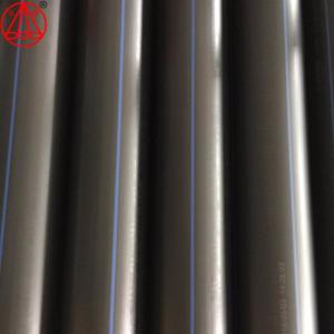 Quality Light Weight HDPE Solid Wall Pipe Sdr 11 Flexible Connection For Construction Site wholesale