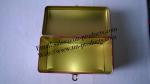 Top Sell Gift tin Box /Metal Gift Box with handle /Promotional Box with lock &