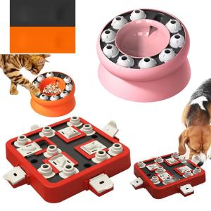 Quality Plastic Pet Slow Food Bowl Pet Slow Eating Bowl Food Dispenser Toy Cat Slow Feeder Toy wholesale