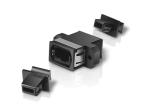 MPO MTP Flange FTTH Adapter With Plastic Housing