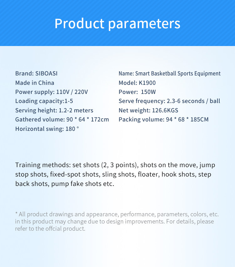Siboasi Foldable Basketball Shooter Basketball Launcher No Dr.Dish Basketball Shooting Machine