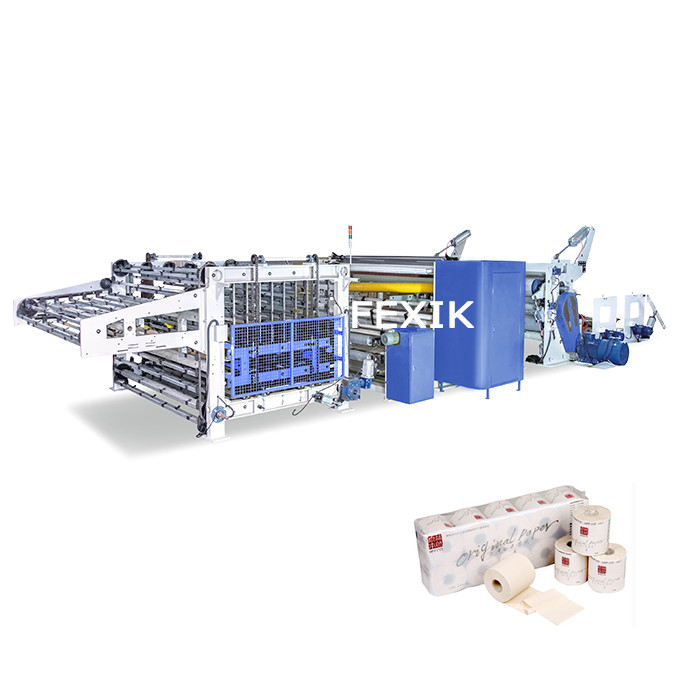 Toilet Paper Roll Rewinding Laminated Embossing Machine 350M/Min