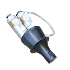 Quality 4200W High Power Ultrasonic Welding Transducer 15khz Double Horn wholesale