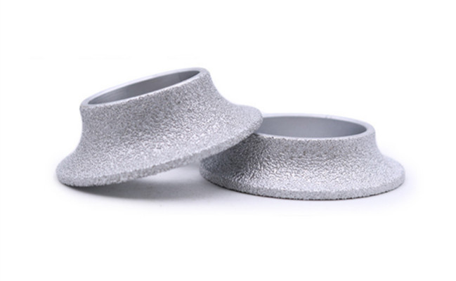 HG-71 Silver Beveling Diamond Profile Grinding Wheel For Ceramic Tile