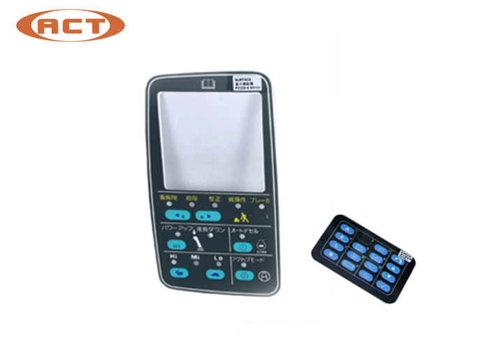 TS16949 Excavator Monitor Surface 6D95/6D102 PC200-7 Excavator Monitor Keypad Parts