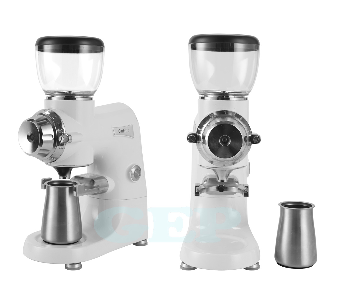 74mm Flat Burr Household Electric Coffee Bean Grinder For Commercial