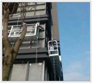 Quality Galvanized steel 6 meters ZLP630 counter weight gondola for cleaning wholesale