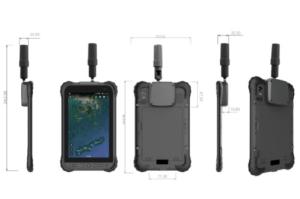 Quality Qualcomm SDM632 Ublox F9P Waterproof Android Tablet High Precious GPS wholesale