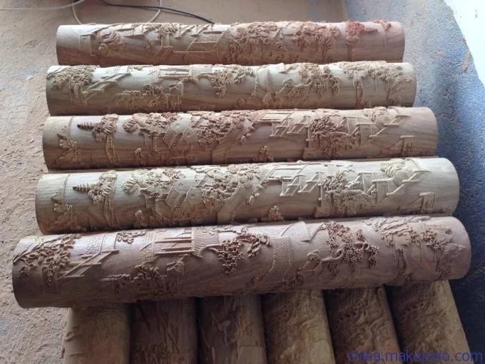 CNC Three Dimensional Stone Carving Machine Carved Flower