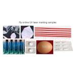 3W 5W 10W Online Flying UV laser marking Machine Equipment for Wood Metal