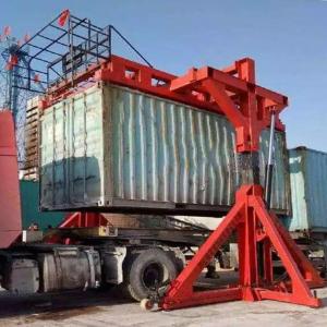 Quality Railway Mobile container flipper Single and Double Flip Angles 0-90° wholesale