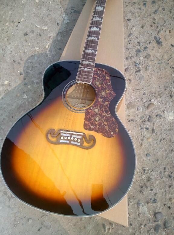 2018 Chibson G200 VS acoustic guitar GB GB200 electric acoustic guitar Fishman presys onboard