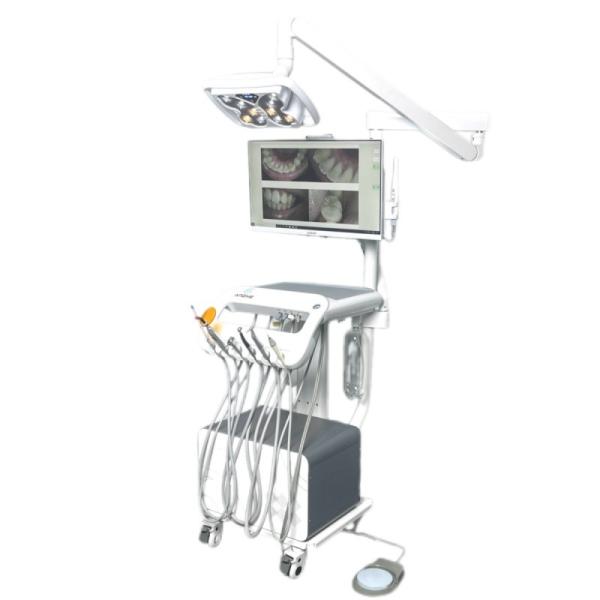 Factory Mobile Dental Cart With Butterfly Light Portable Dental Treatment