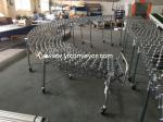 Flexible Crossed galvanized Steel Skate Wheel Conveyor