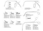 Self Retaining Laryngoscopy Set Surgical Instruments For Laryngology Dept
