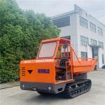4WD Agricultural Crawler Tractor Mini Dumper For Fruits Transport