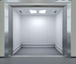Quality Silver Industrial Building Cargo Elevator With 1000kg Capacity And Overload Protection wholesale