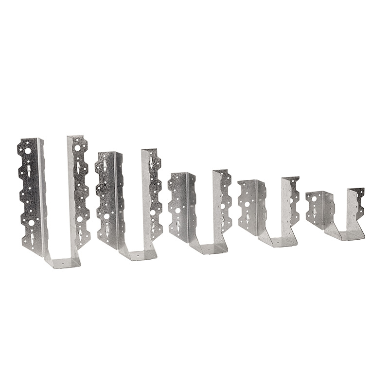 Nonstandard Custom Zinc Plate Galvanized Steel Joist Hanger Bracket for Wood in Black
