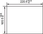 Panel cutout