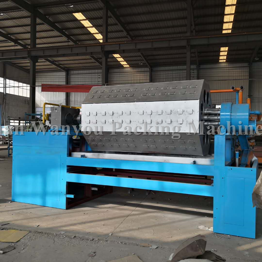Waste Paper Pulp Molding 200KW Egg Tray Making Machine