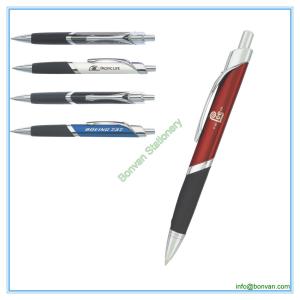 Quality plastic deluxe pen,deluxe plastic ball pen for logo promotion wholesale