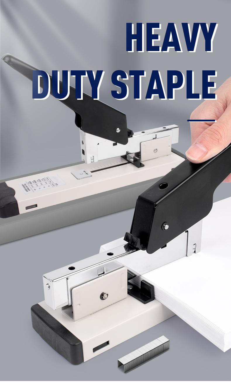 Manual Heavy Duty Stapler for Office High Capacity Big Book Binding Machine 100 Sheets