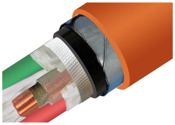 Fire Resistant Steel Tape Armoured Electrical Cable XLPE Insulated Copper